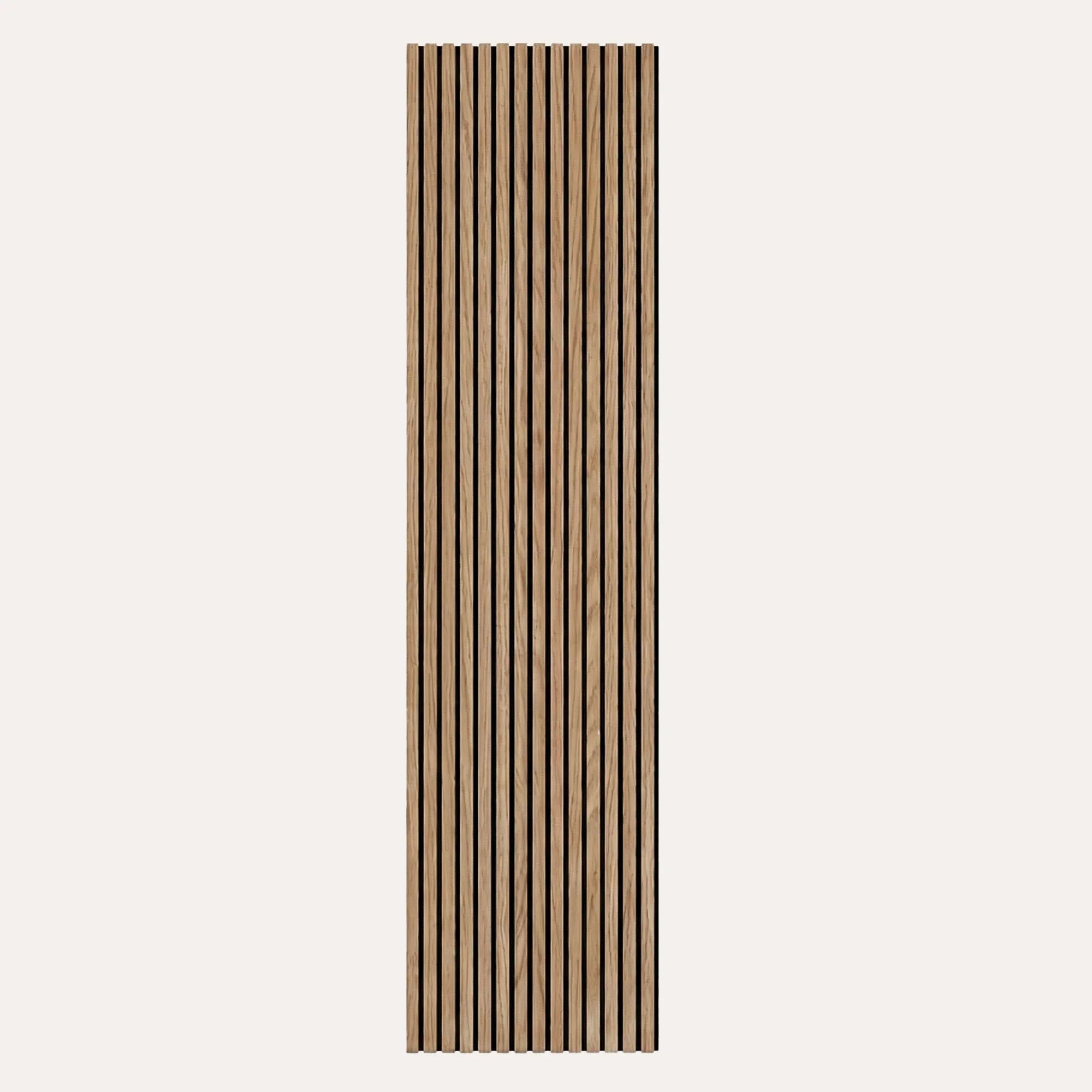 Modern walnut acoustic wall panel décor UK living room

