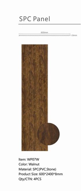 Walnut PVC wall panels easy install Prime Furnishing UK

