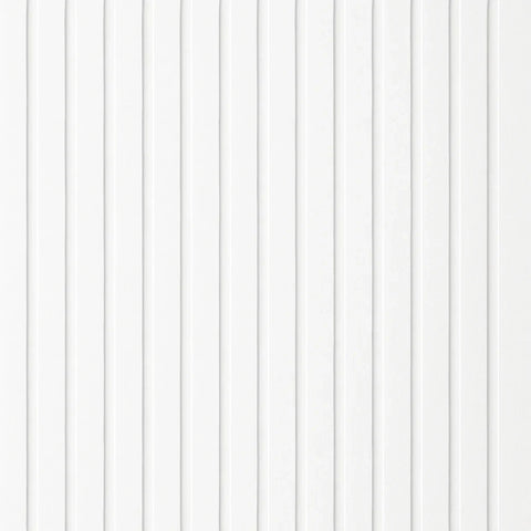 White on white felt acoustic slat wall panels 240x32cm UK modern interior

